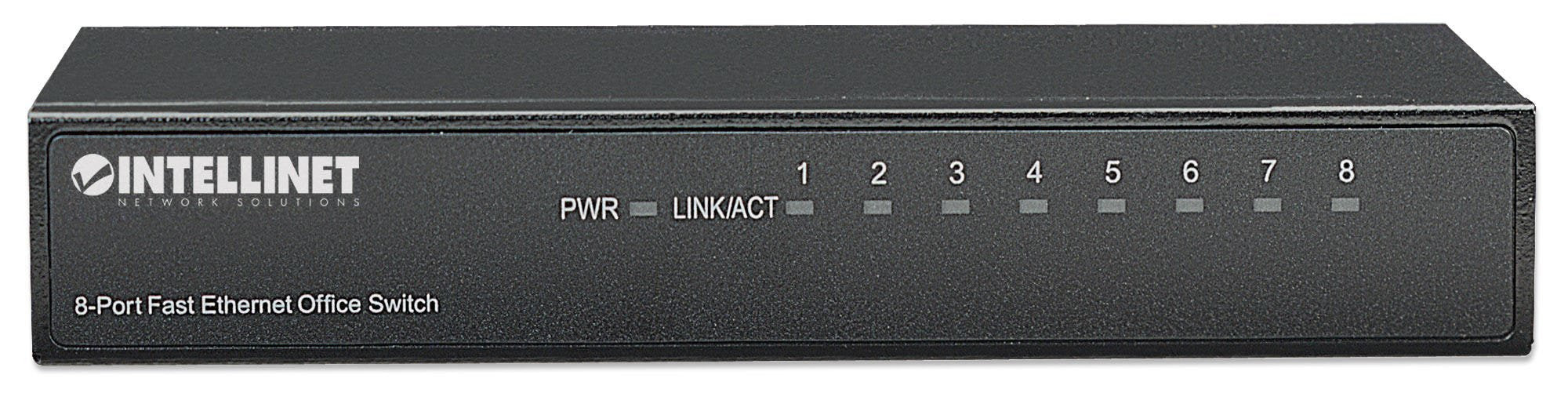 EAN 0763615761307 - Intellinet 8-Port Fast Ethernet Office Switch Fast Ethernet (10/100) Negro imagen 3