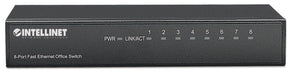 EAN 0763615761307 - Intellinet 8-Port Fast Ethernet Office Switch Fast Ethernet (10/100) Negro imagen 3