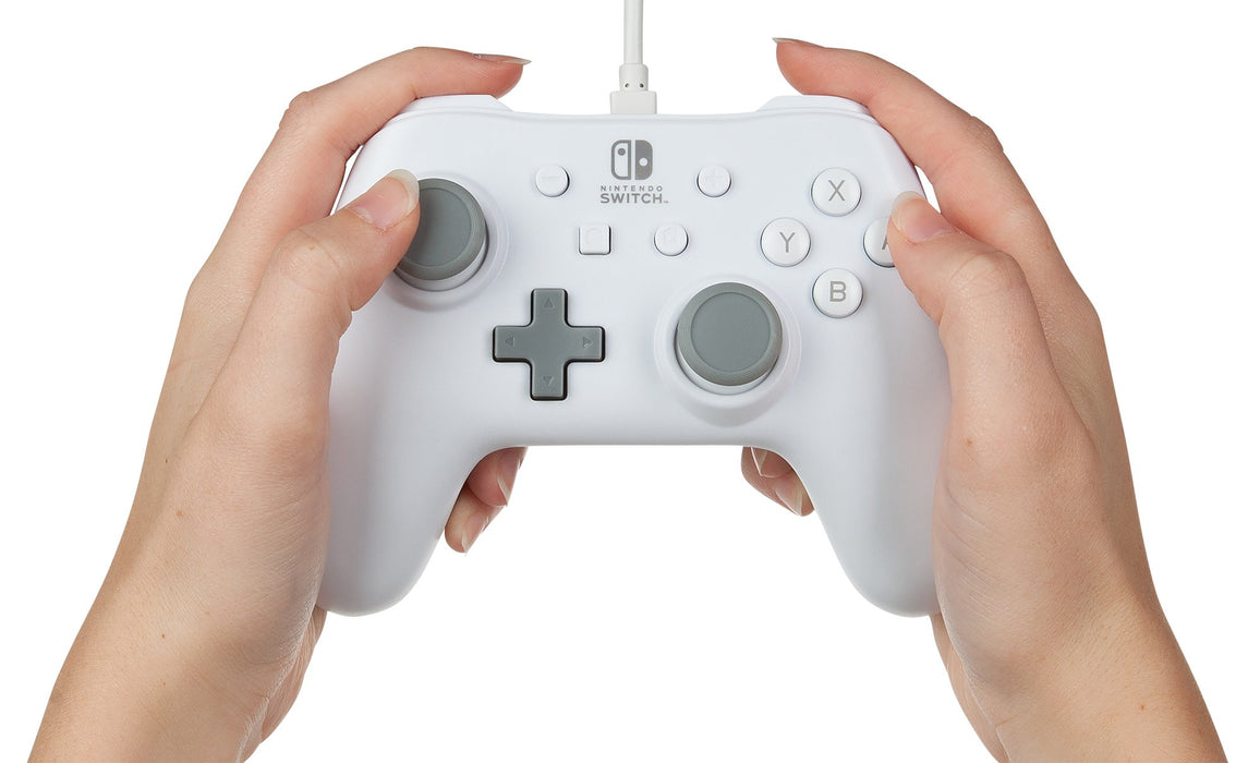 EAN 0617885024054 - PowerA 1517033-01 mando y volante Gris, Blanco USB Gamepad Analógico Nintendo Switch imagen 9