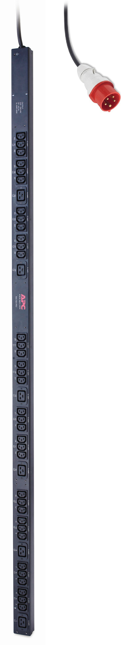 EAN 731304254102 - APC Rack PDU, Basic, Zero U, 11 kW, 230V, (36) C13 & (6) C19 unidad de distribución de energía (PDU) 42 sa imagen 1