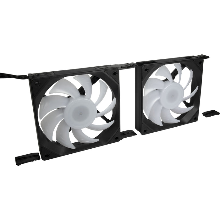 EAN 4260455648783 - Inter-Tech ES-011 Carcasa del ordenador Ventilador 12 cm Negro 1 pieza(s) imagen 3