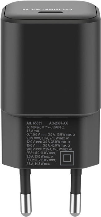 EAN 4040849653315 - Goobay 65331 cargador de dispositivo móvil Auriculares, Teléfono móvil, Smartphone Negro Corriente altern imagen 4