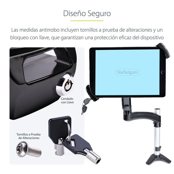 EAN 0065030895354 - StarTech.com TABLET-VESA-ADAPTER soporte Soporte pasivo Tablet/UMPC Negro imagen 15