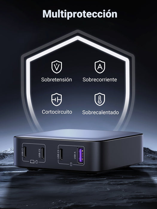 EAN 6957303899289 - Ugreen Nexode Universal Gris Corriente alterna Carga rápida Interior imagen 7