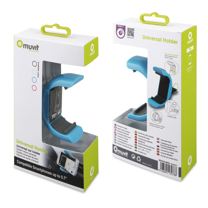 EAN 8426801132788 - Muvit MUCHL0050 soporte Soporte pasivo Teléfono móvil/smartphone Azul imagen 3