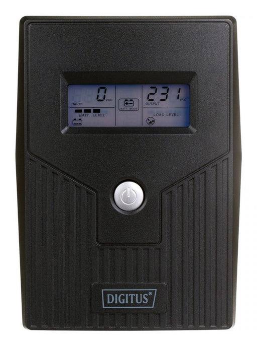 EAN 4016032451471 - Digitus DN-170064-LCD sistema de alimentación ininterrumpida (UPS) Línea interactiva 0,8 kVA 480 W 2 sali imagen 1