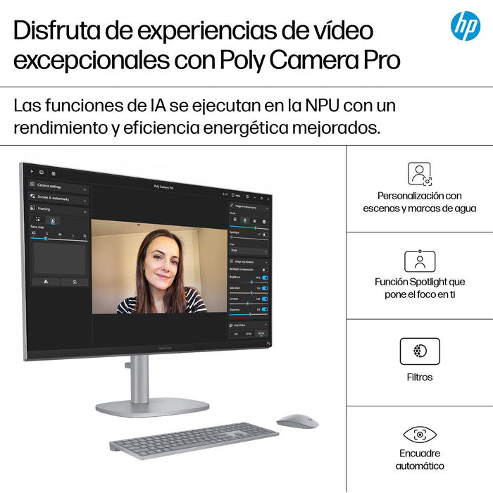 EAN 199251197628 - HP OmniStudio X 27-cs1008ns Copilot+ PC Intel Core Ultra 5 226V 68,6 cm (27") 1920 x 1080 Pixeles PC todo  imagen 4