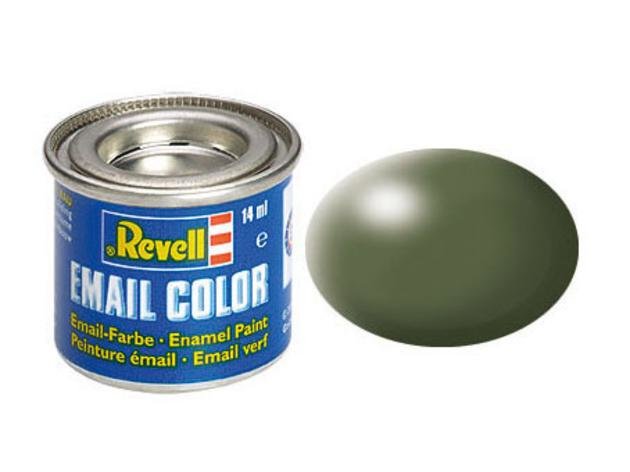 EAN 42023357 - Revell Olive green, silk RAL 6003 14 ml-tin parte y accesorio de modelo a escala Pintura imagen 1