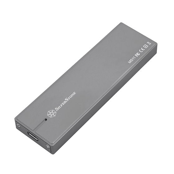 EAN 4710007227473 - Silverstone MS11 Caja externa para unidad de estado sólido (SSD) Carbón vegetal M.2 imagen 1