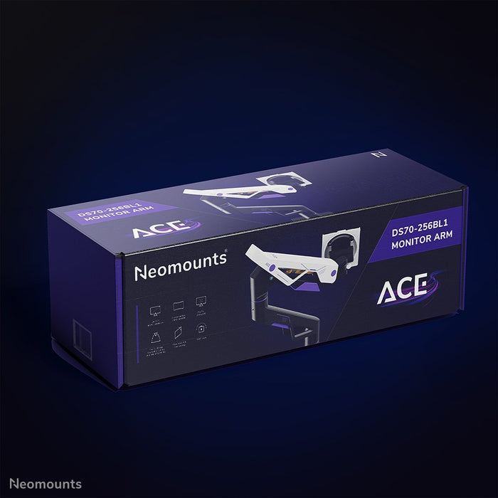 EAN 8717371449919 - Neomounts DS70-256BL1 soporte para monitor 144,8 cm (57") Escritorio Negro imagen 20