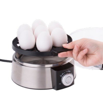 EAN 4004631012742 - Cloer 6070 cuecehuevos 7 huevos 435 W Negro, Plata imagen 4