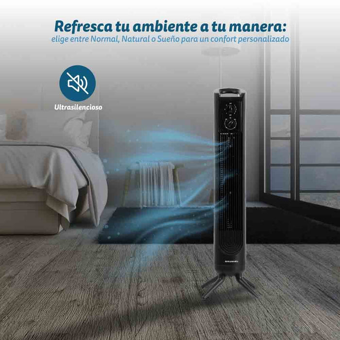 EAN 8426156018157 - Grunkel TF-324LNG ventilador Negro imagen 3