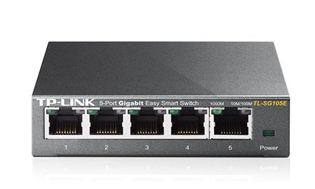 EAN 6935364022037 - TP-Link TL-SG105E Gestionado L2 Gigabit Ethernet (10/100/1000) Negro imagen 2