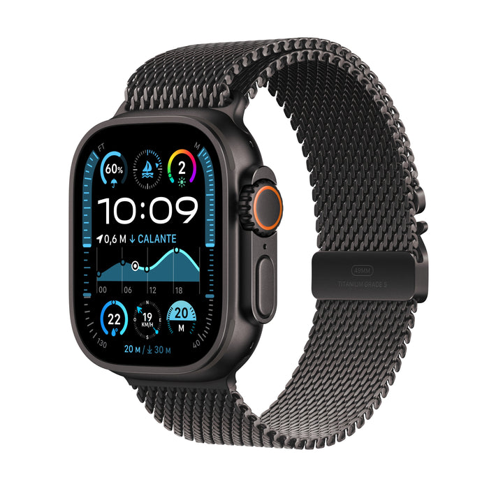 EAN 0195949588662 - Apple Watch Ultra 2 OLED 49 mm Digital 410 x 502 Pixeles Pantalla táctil 4G Negro GPS (satélite) imagen 1