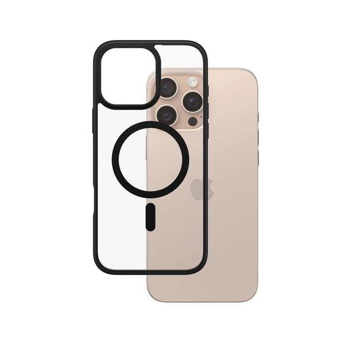 EAN 5715685003257 - PanzerGlass ® HardCase Transparent w. Black MagSafe & Frame iPhone 16 Pro Max funda para teléfono móvil T imagen 1