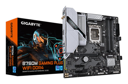 EAN 0889523043813 - GIGABYTE B760M GAMING PLUS WIFI DDR4 Intel B760 LGA 1700 micro ATX imagen 1