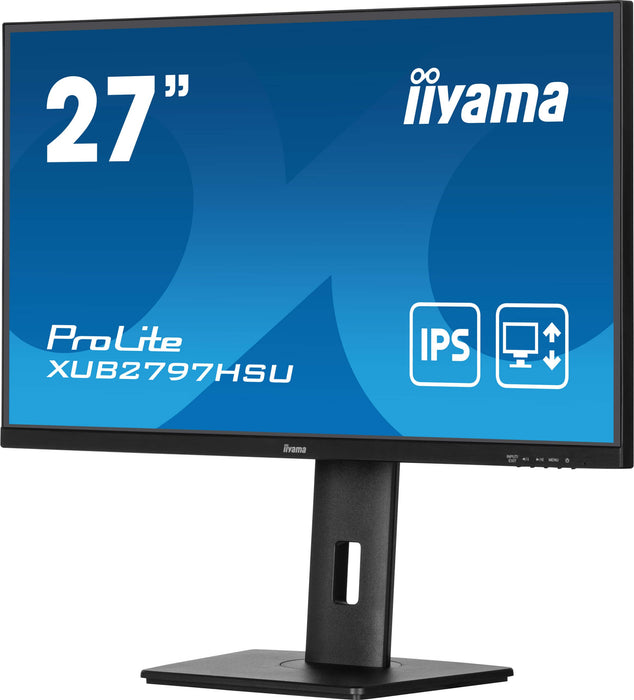 EAN 4948570124879 - iiyama ProLite XUB2797HSU-B2 pantalla para PC 68,6 cm (27") 1920 x 1080 Pixeles Full HD LED Negro imagen 3