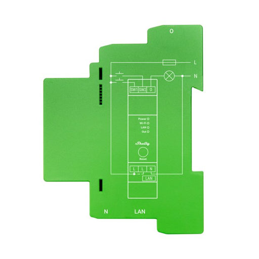 EAN 3800235268162 - Shelly Pro Dimmer 1PM Integrado Regulador de intensidad Azul, Verde, Gris imagen 2