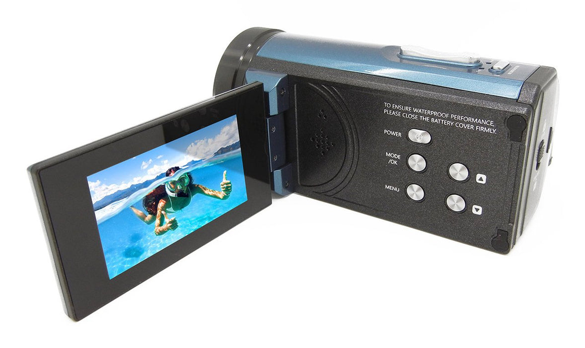 EAN 4260041686397 - Aquapix WDV5630 Videocámara manual 13 MP CMOS 4K Ultra HD Azul, Gris imagen 2