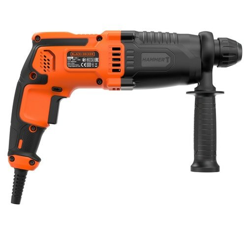 EAN 5035048730454 - Black & Decker BEHS01K-QS taladro 1600 RPM SDS Plus Negro, Naranja imagen 3