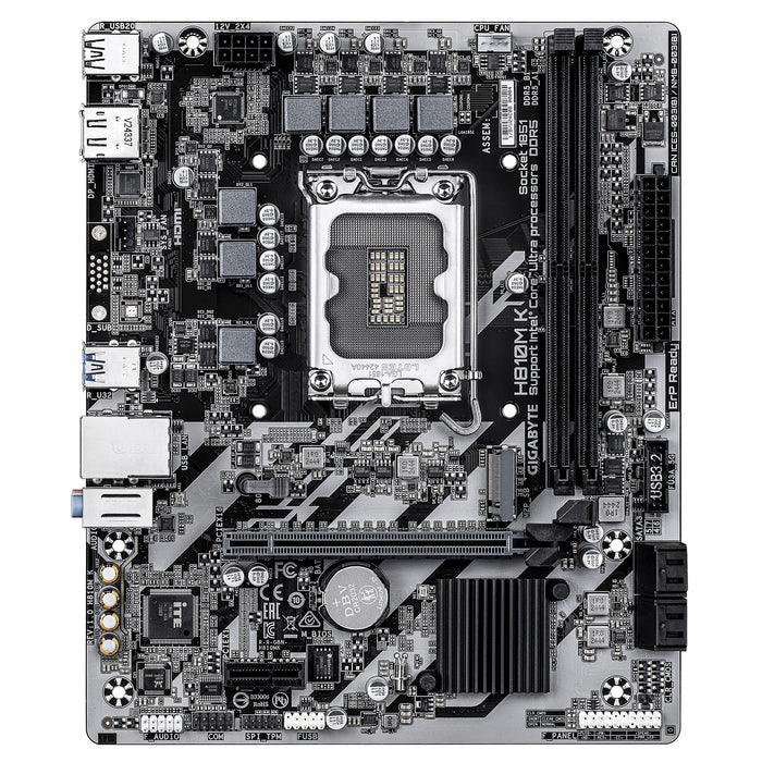 EAN 4719331868697 - GIGABYTE H810M K placa base Intel H810 LGA 1851 (Socket V1) micro ATX imagen 2