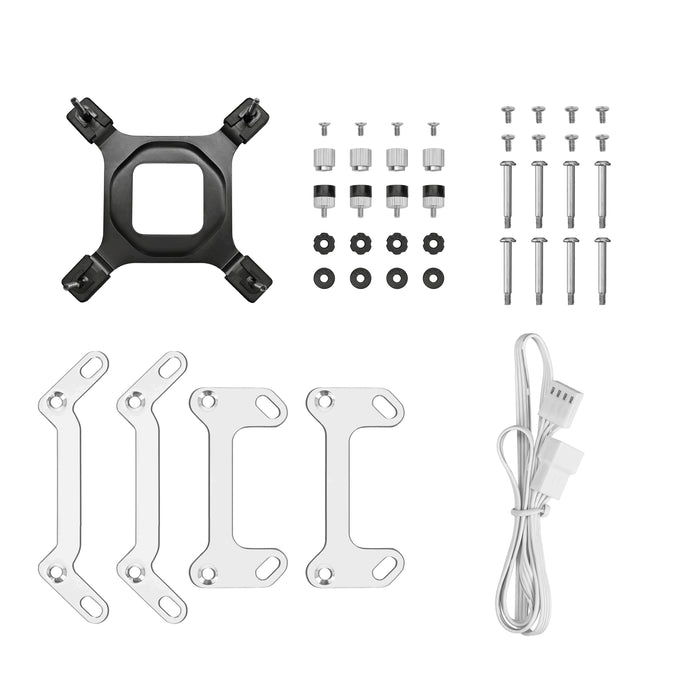 EAN 6933412729044 - DeepCool Mystique 240 WH Procesador Sistema de refrigeración líquida todo en uno 12 cm Blanco 1 pieza(s) imagen 5