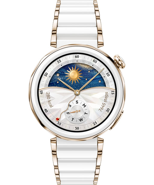 EAN 6942103134319 - Huawei WATCH GT5 Pro 42mm 3,35 cm (1.32") AMOLED Digital 466 x 466 Pixeles Blanco GPS (satélite) imagen 1