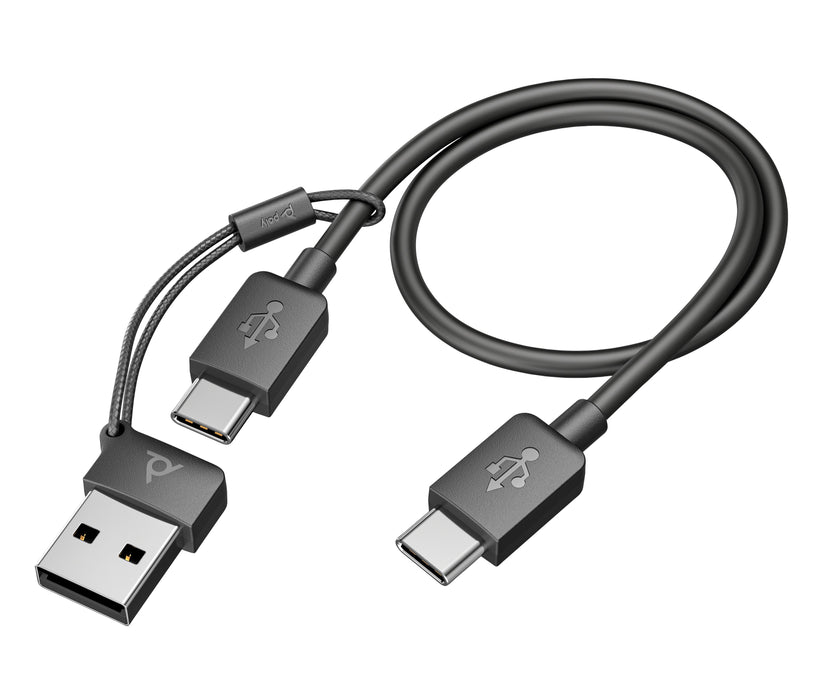 EAN 0198122157211 - Poly Voyager Focus 2 USB-C-C Headset +USB-C/A Adapter Inalámbrico Diadema Oficina/Centro de llamadas USB  imagen 6
