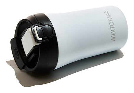 EAN 8021735209782 - Muitomas WBOTTLETH350WH taza de viaje 350 ml Negro, Blanco Acero inoxidable imagen 3