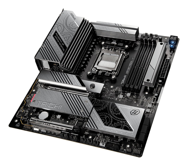 EAN 4710483947445 - Asrock 90-MXBPA0-A0UAYZ placa base AMD X870 Zócalo AM5 ATX extendida imagen 6