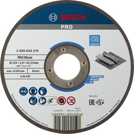 EAN 3165140116404 - Bosch 2 608 600 219 accesorio para amoladora angular Corte del disco imagen 1