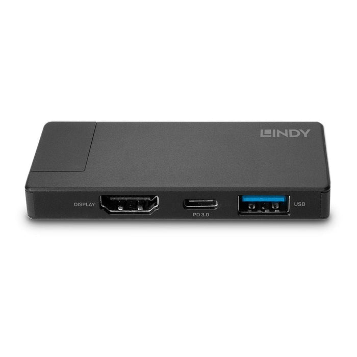 EAN 4002888433365 - Lindy 43336 base para portátil y replicador de puertos Alámbrico USB 3.2 Gen 1 (3.1 Gen 1) Type-C Negro imagen 6