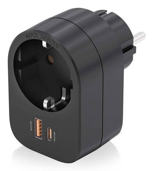 EAN 8435739901717 - AISENS ASPS-1A1C07-BK cargador de dispositivo móvil Universal Corriente alterna Carga rápida Interior imagen 2