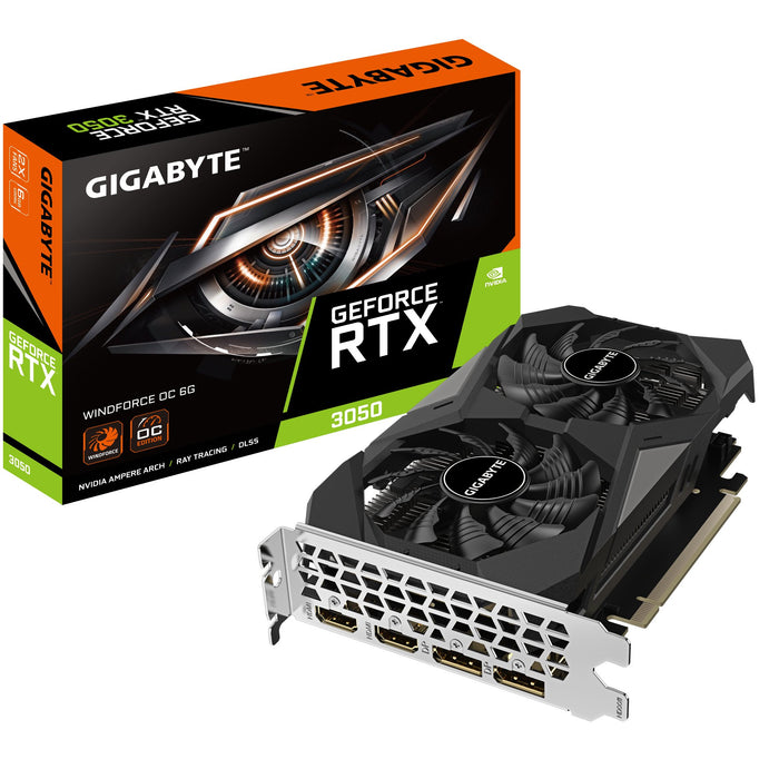 EAN 4719331354244 - GIGABYTE GeForce RTX 3050 WINDFORCE OC 6G NVIDIA 6 GB GDDR6 imagen 1