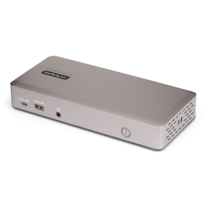 EAN 65030902885 - StarTech.com 150UE-USB4DOCKTRIPLE base para portátil y replicador de puertos Alámbrico Gris imagen 1