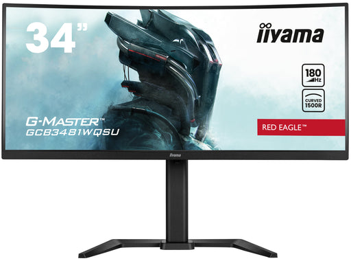 EAN 4948570124251 - iiyama G-MASTER GCB3481WQSU-B1 pantalla para PC 86,4 cm (34") 3440 x 1440 Pixeles UltraWide Quad HD LCD N imagen 1