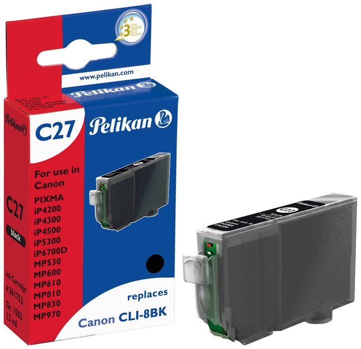 EAN 4018474361752 - Pelikan С27 cartucho de tinta 1 pieza(s) Negro imagen 1