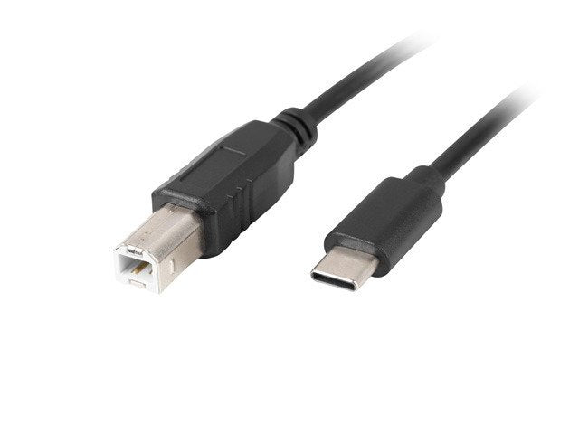 EAN 5901969429800 - Lanberg CA-USBA-14CC-0030-BK cable USB USB 2.0 3 m USB B USB C Negro imagen 1