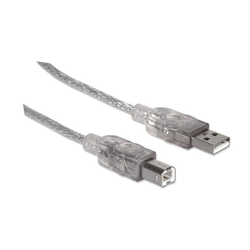 EAN 0766623333405 - Manhattan 333405 cable USB USB 2.0 1,8 m USB A Plata imagen 2