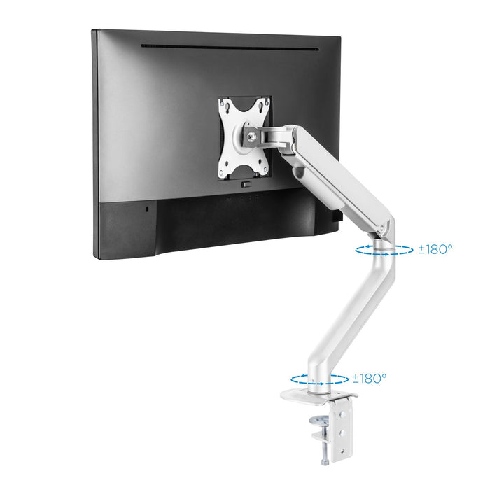 EAN 8433281010673 - TooQ DB4032TNR-W soporte para monitor 81,3 cm (32") Escritorio Blanco imagen 4