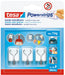EAN 4063565404207 - TESA Powerstrips Interior Gancho universal Acero, Blanco 3 pieza(s) imagen 1