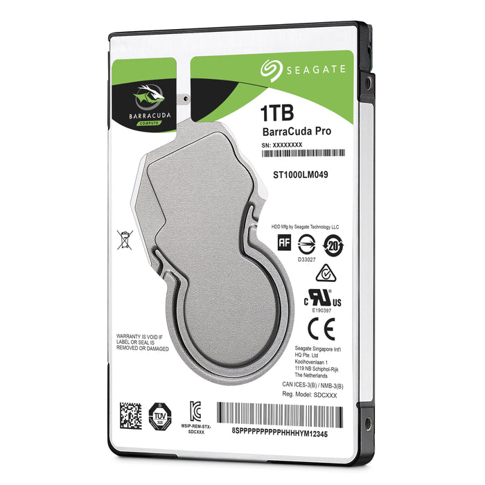 EAN 0763649101698 - Seagate Barracuda Pro disco duro interno 1 TB 7200 RPM 128 MB 2.5" Serial ATA III imagen 2