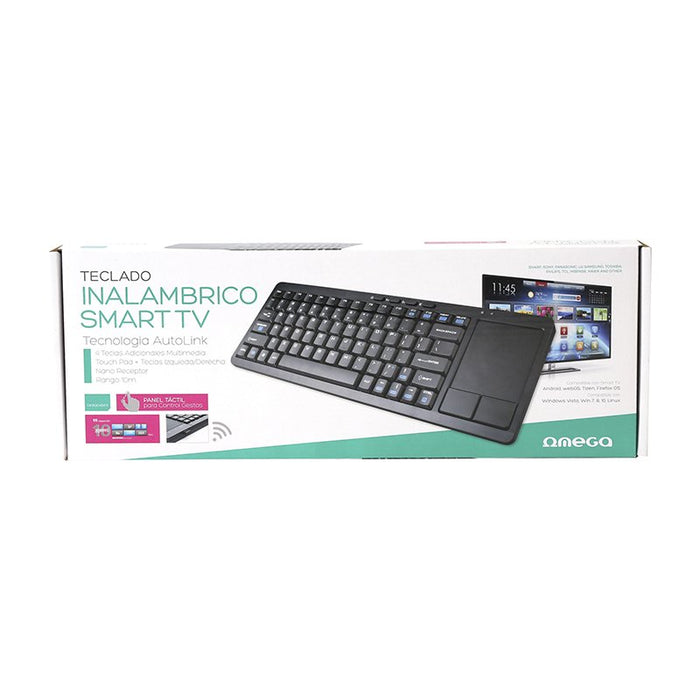 EAN 5907595444231 - Omega OKB004BES teclado Oficina RF inalámbrico QWERTY Negro imagen 3