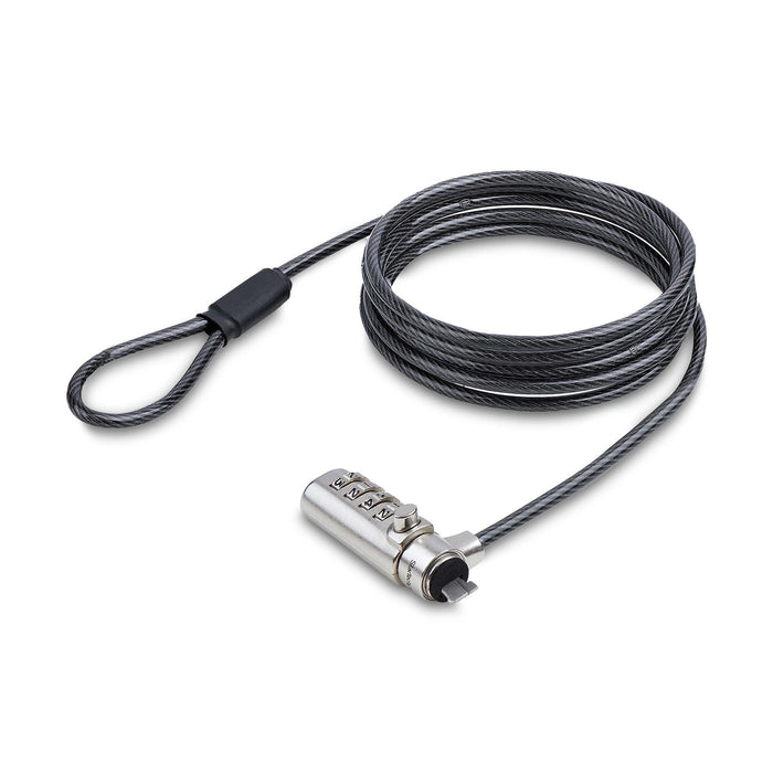 EAN 0065030900706 - StarTech.com SSTDC4D-LAPTOP-LOCK cable antirrobo Negro, Plata 2 m imagen 1