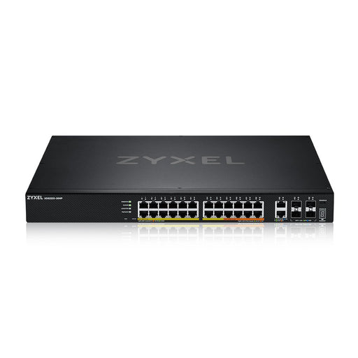 EAN 4718937625055 - Zyxel XGS2220-30HP Gestionado L3 Gigabit Ethernet (10/100/1000) Energía sobre Ethernet (PoE) Negro imagen 1