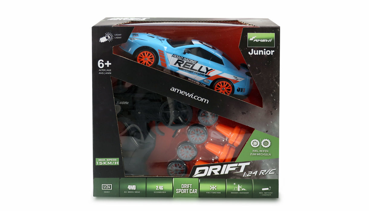 EAN 4260631428604 - Amewi Drift modelo controlado por radio Coche deportivo Motor eléctrico 1:24 imagen 7