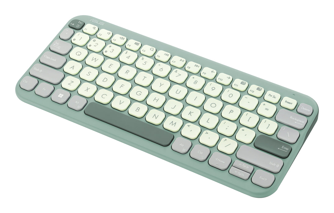 EAN 4711387166178 - ASUS KW100 KEYBOARD/GN/UI/80 teclado Hogar Bluetooth Verde, Latte imagen 6