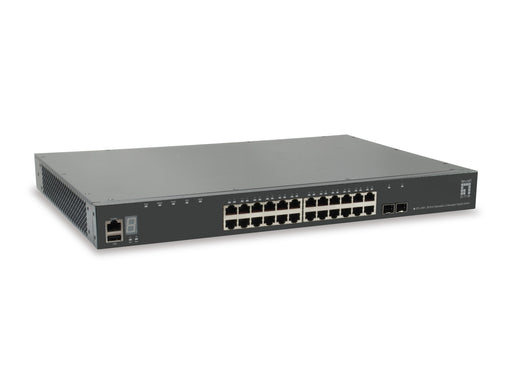 EAN 4015867199015 - LevelOne GTL-2891 switch Gestionado L3 Gigabit Ethernet (10/100/1000) Gris imagen 1