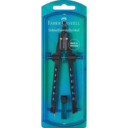 EAN 4005401743408 - Faber-Castell 174340 compás Negro, Azul 1 pieza(s) imagen 1
