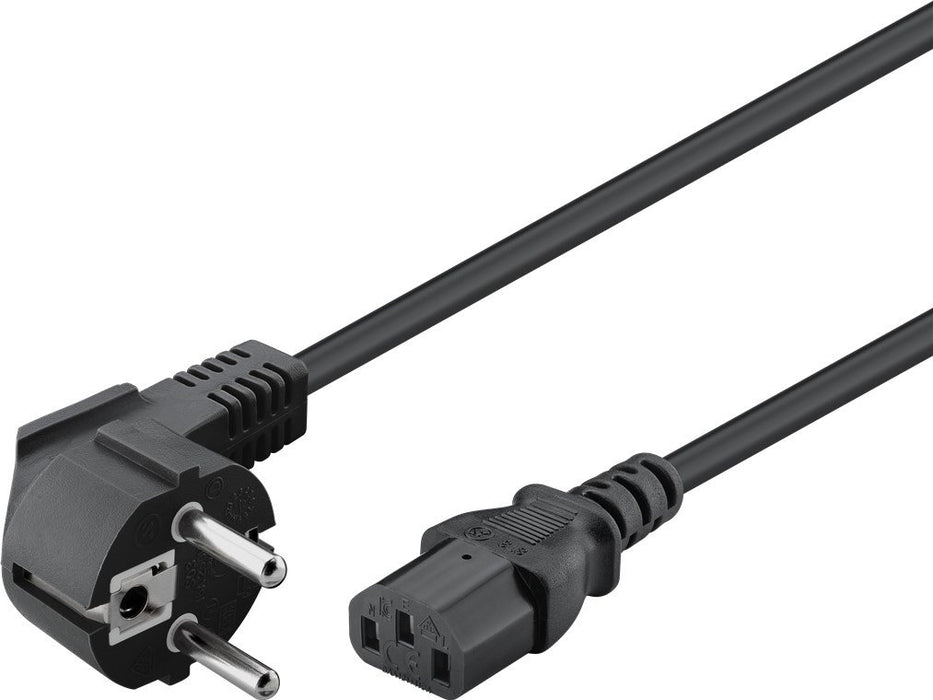 EAN 4040849500787 - Goobay 50078 cable de transmisión Negro 2,5 m CEE7/7 IEC C13 imagen 2
